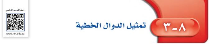 تمثيل الدوال الخطية